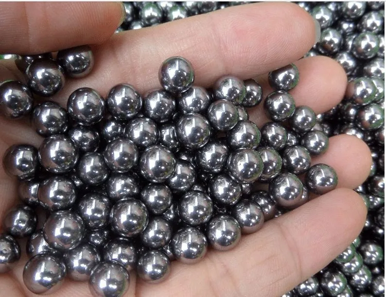 

200pcs/lot 6.35mm Hunting Slingshot Stainless AMMO Steel Balls FREE SHIPPING
