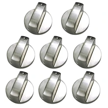 -Brushed Metal Gas Stove Knobs Cooker Control Switch Range Oven Knobs Cooktop Burner Knob Gas Hob Switch Kitchen Replacement