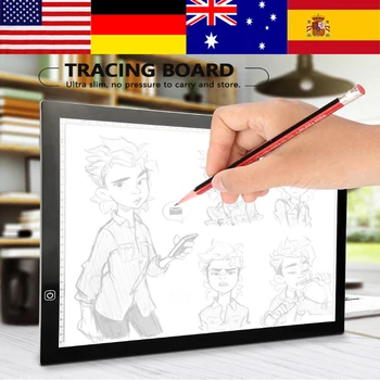 

A3 LED Light Pad Drawing Tablet Board Tracing Stencil Art Design Pad Graphic Artist Writing Painting Digital Tracer Copy Board