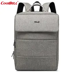 Новый Coolbell для 14 "Тетрадь для Macbook 15,6" Сумка для ноутбука Водонепроницаемый Бизнес посылка студент мешок Повседневное сумка Бесплатная