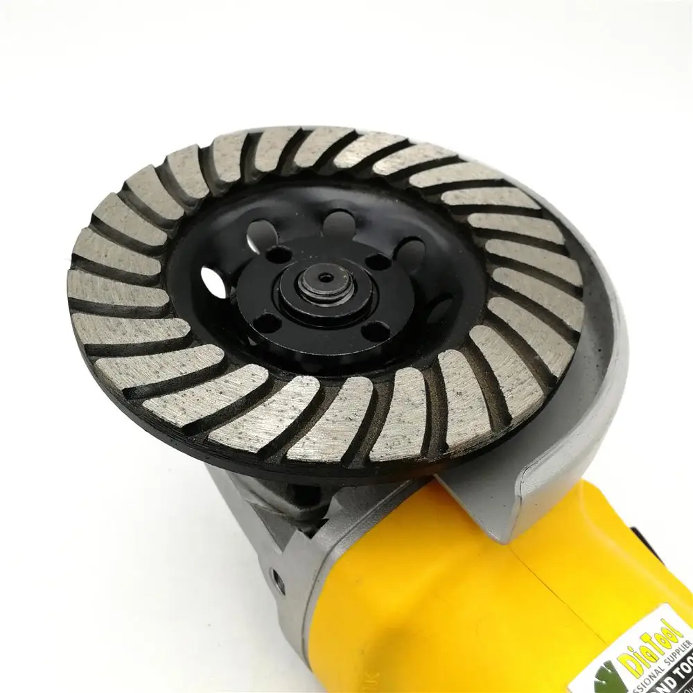 1pc 115mmDiamond Turbo Row Grinding Cup Wheel  For concrete Masonry  and some other construction mater 4.5inch grinding disc