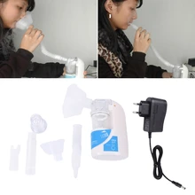 Портативный автоматический небулайзер, ручной ингалятор для дыхания, ингалятор для астмы с европейской вилкой, инструменты для ухода за лицом