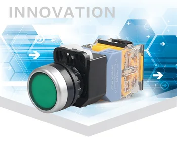 

La38-11dt with light self-locking button switch with lamp self-locking 22MM red green 220V 24V red green yellow blue.