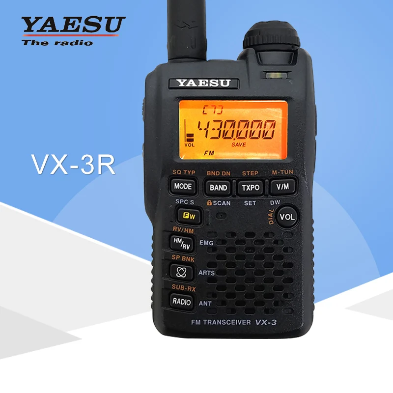 Общая рация для YAESU VX-3R Dual-Band 140-174/470-420 МГц FM Ham двухстороннее радио трансивер yaesu vx3r