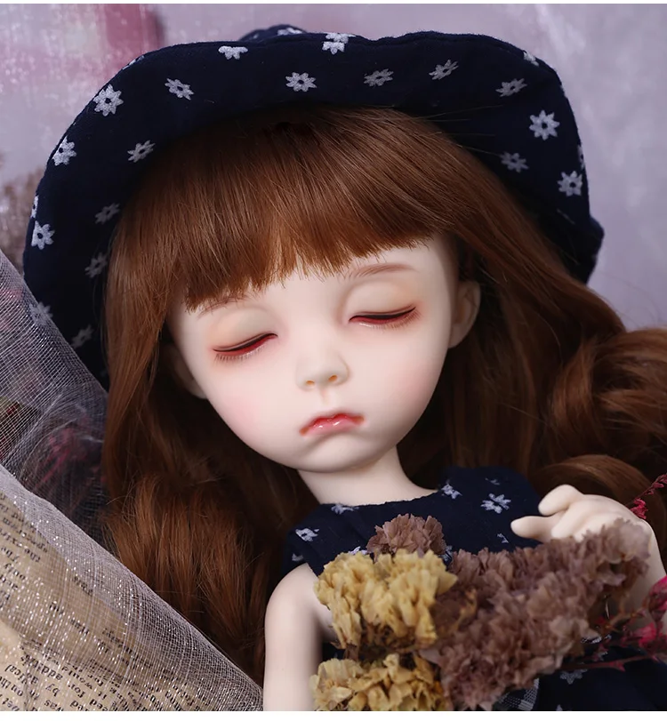 Imda 3,0 Colette Спящая голова 1/6 BJD SD кукла тело девочки мальчики Смолы Фигурки Игрушка История 4