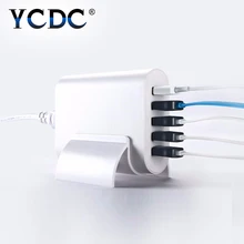 Мощность полосы Умный дом электроники Быстрая зарядка 5 USB 40 Вт 5 В стены Зарядное устройство адаптер Расширители plug с ЕС Великобритании адаптер США