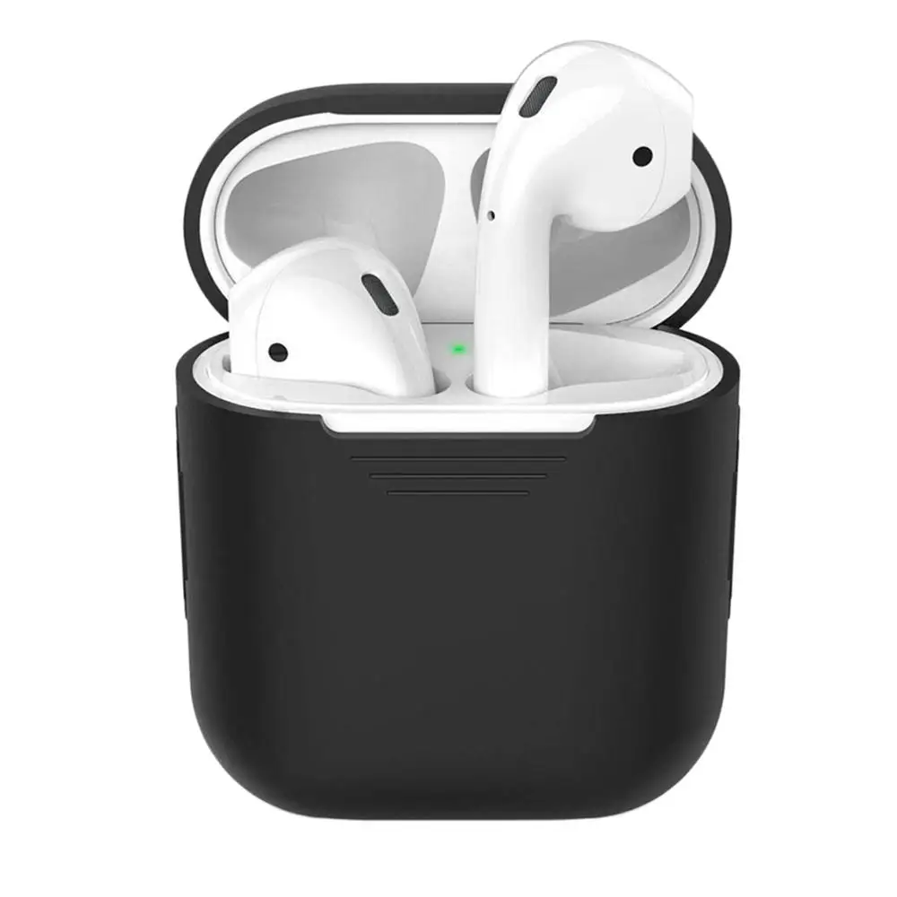 

Silicone Wireless Earphone Charging Case Wireless Bluetooth Headset Protective Sleeve Cover Case for Air pods Charging box