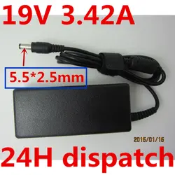 HSW 19 В 3.42A 65 Вт 90 Вт 2,5*5,5 мм AC DC Питание AC адаптер ноутбука Зарядное устройство для ASUS V500 V500C V500CA