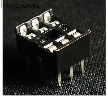 

100PCS IC Socket Adaptor PCB Solder Type DIP Socket 6p 6-pin 6 pin DIY New