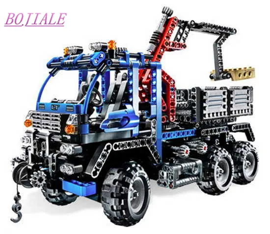 BOJIALE IN STOCK Decool A toy dream 3331 LARGE 805Pcs Exploiture Crane model Enlighten Plastic | Игрушки и хобби