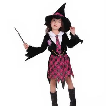 

Cute Little Witch Sorceress Enchantress Halloween Costume Magic trainees Fancy dress