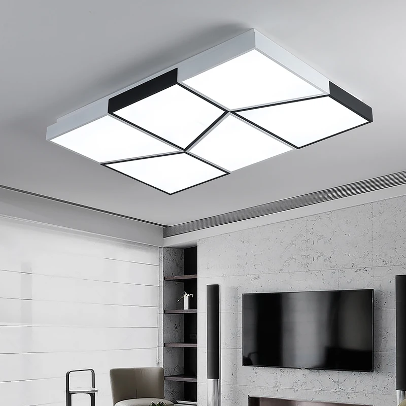 

Remote Controller Modern Led Chandelier For Living Room Bedroom Study Room Kitchen Dimmable 110V 220V Ceiling Chandelier