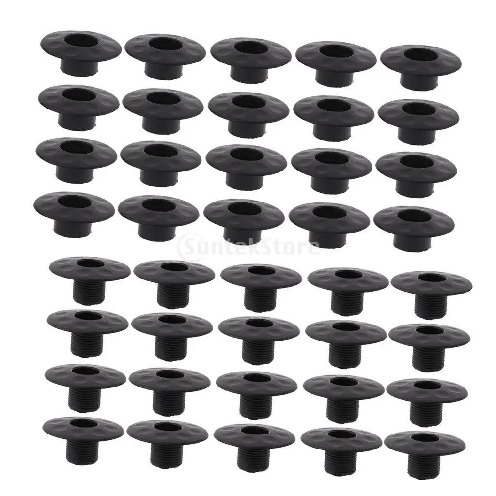 20 Pieces Foosball Rod Bearing Table Football Soccer Screw Thread Design