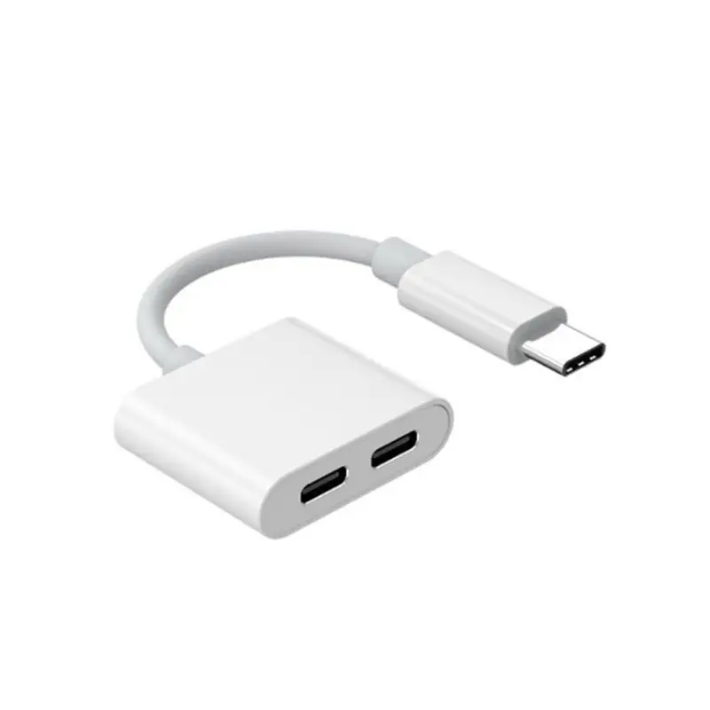 2 в 1 подходит для Ipad Pro цифровой Удлинительный кабель Typec к 3 5 мм Usb C адаптер