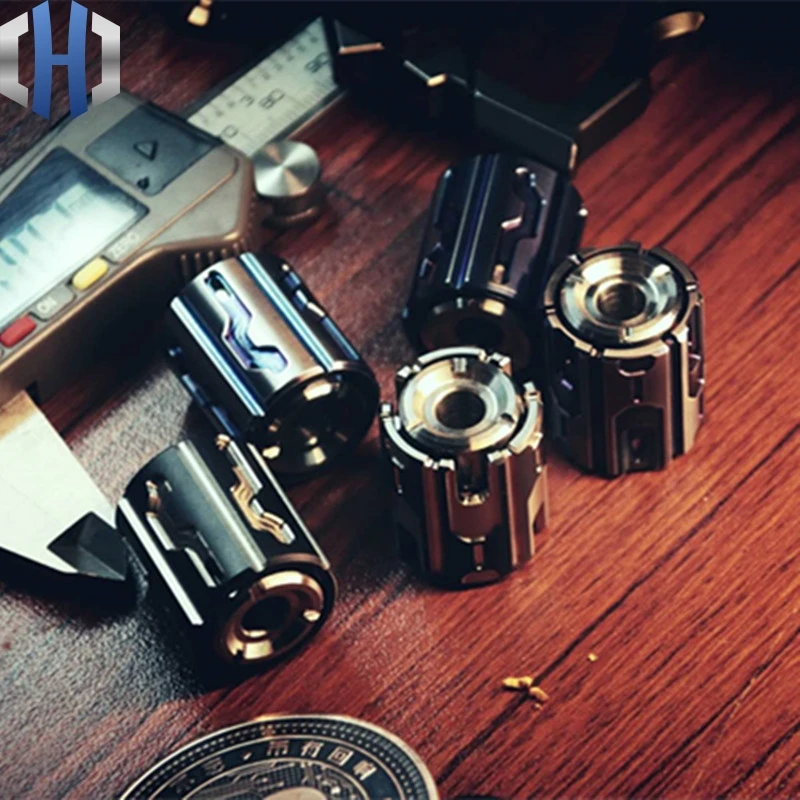 

Knife Beads Titanium Alloy Mini Fingertip Gyro Accessories Adult Toy Personality Decompression EDC