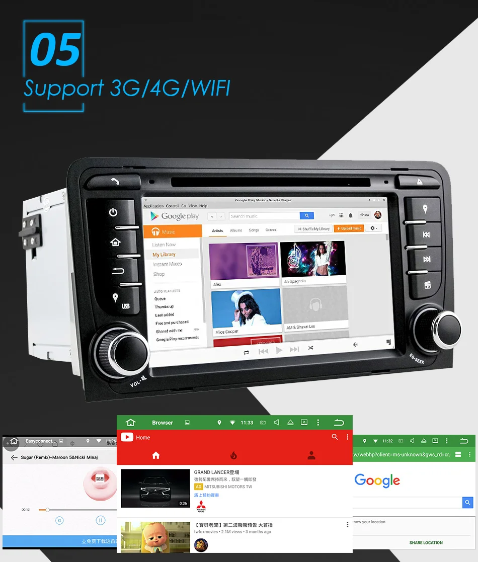 Excellent Eunavi 7" Octa 8 Core 4G RAM Android 8.0 Car DVD Radio Player for Audi A3/S3(2003-2013) stereo with TPMS/OBD2/4G/DAB+/GPS/WIFI 12