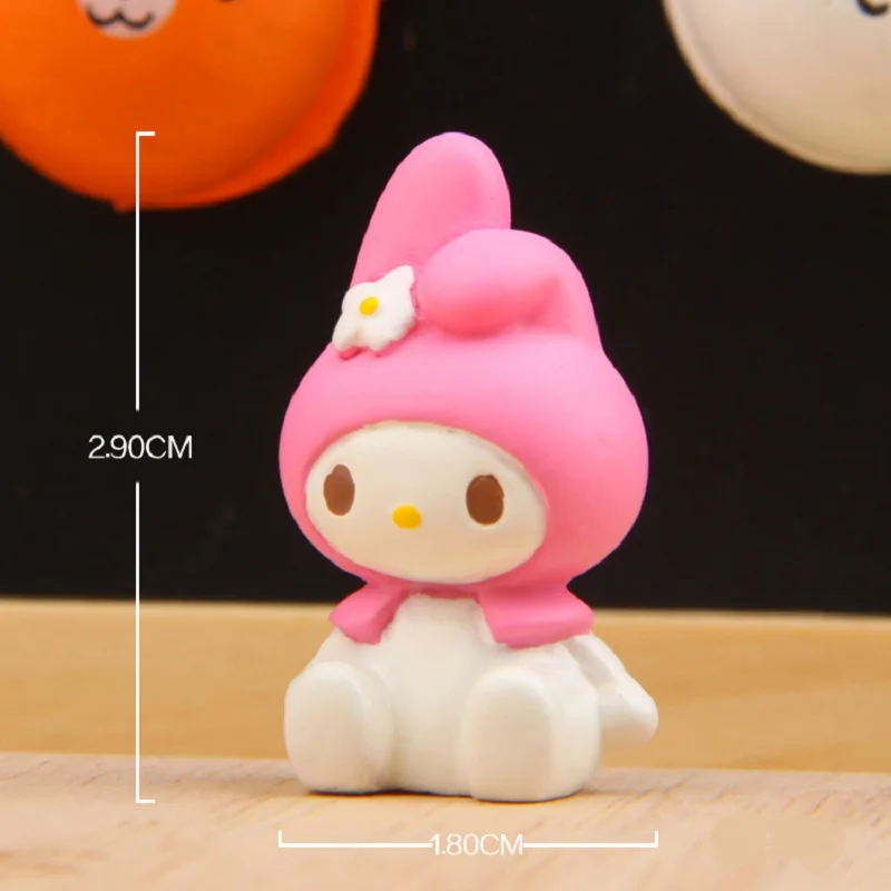 Zakka продукты японский Pom Purin& My Melody ПВХ Фигурки игрушки DIY творческий микро сад пейзаж украшения реквизит - Цвет: A