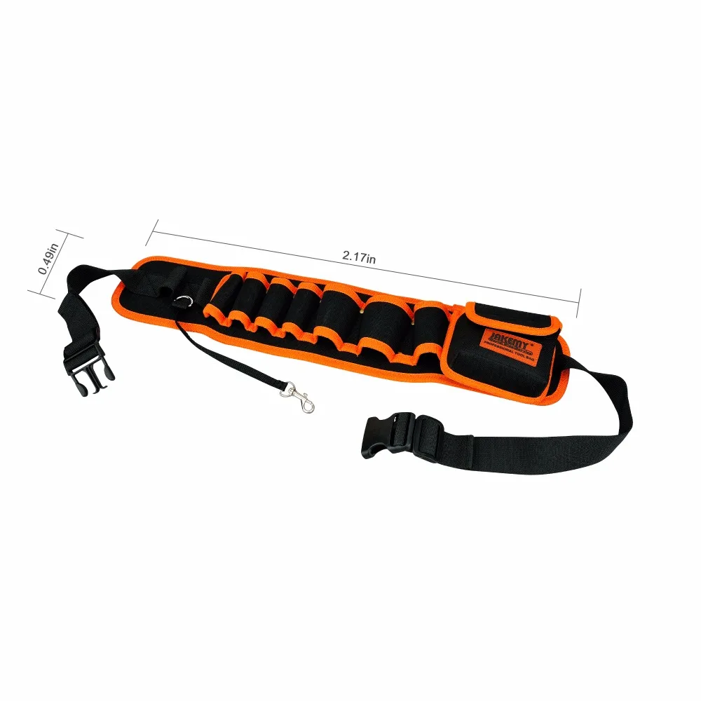 JAKEMY Professional Screwdriver Kit Holder Multifunctional Tool Bag Electrician Waterproof Oxford Tools Kit Pockets Waist Belt JAKEMY Professional Screwdriver Kit Holder Multifunctional Tool Bag Electrician Waterproof Oxford Tools Kit Pockets Waist Belt