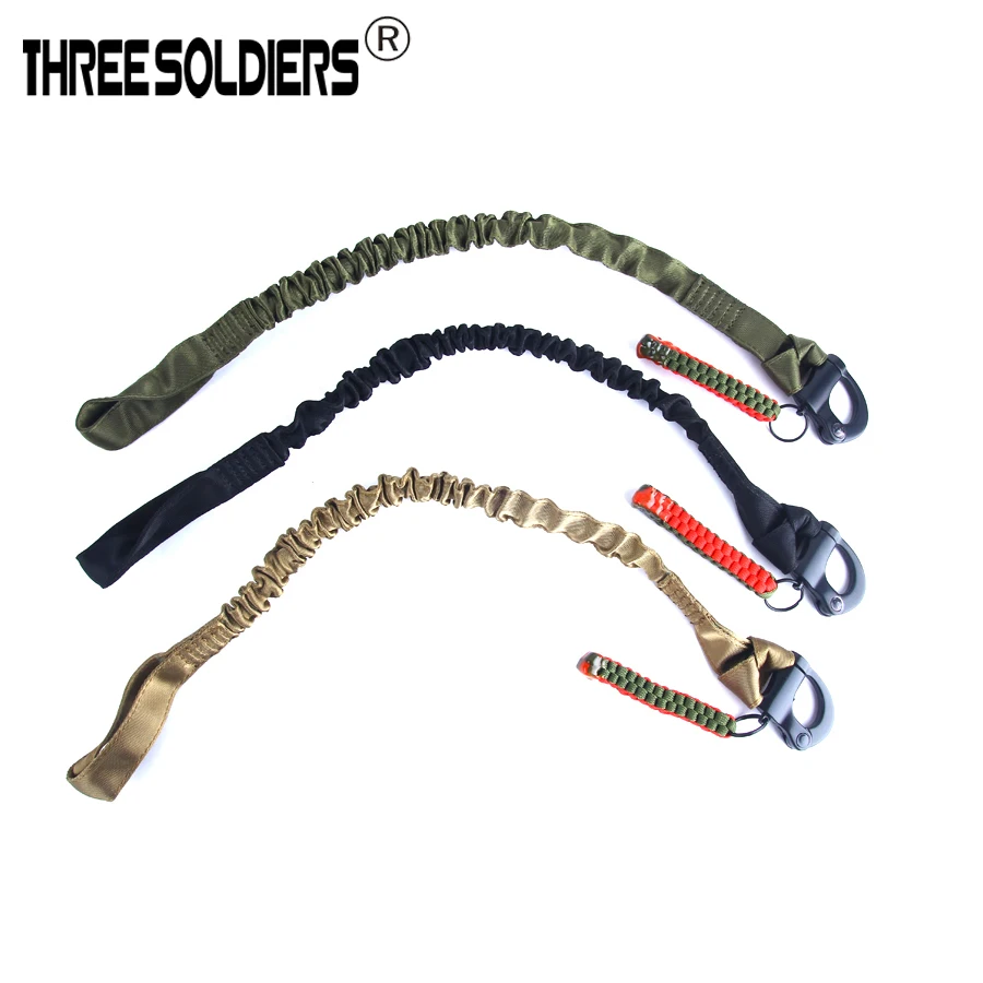 

THREE SOLDIERS Outdoor Climbing mounting Safety CS tactical mission gun rope rope escape rope quick release safety rope