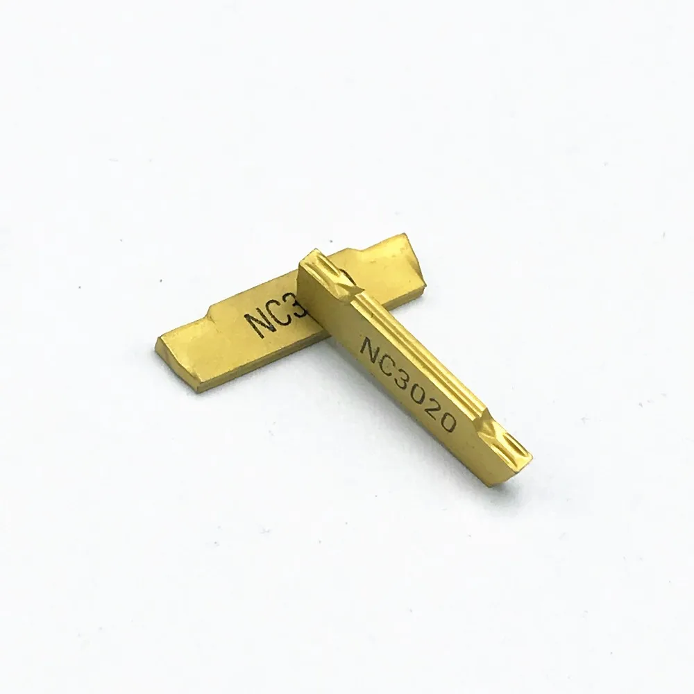 

10pcs MGMN200 G NC3020 NC3030 grooving carbide inserts high quality lathe cutter turning tool Parting and grooving MGMN 200-G