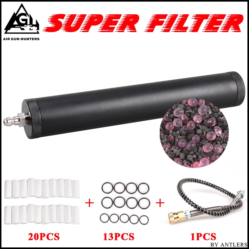 PCP Air Compressor Oil-Water Separator Air Filter 4500PSI 30Mpa High Pressure