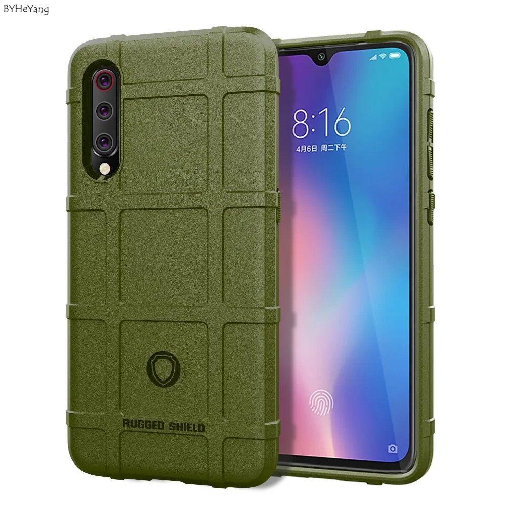 

For Xiaomi Mi 9 Case 6.39 inch Soft Silicone rugged shield shockproof Armor Protective Back Cover case for xiaomi mi9 xiaomi 9