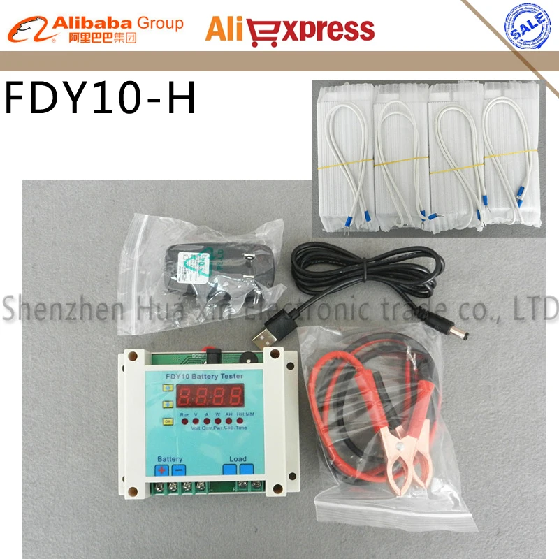 

FDY10-H Universal Battery Tester capacity detector Discharge Checker battery battery capacity tester 1V ~ 60V 0.1-10A