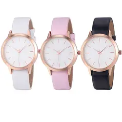 Relogio Feminino Reloj Mujer женские часы модные женские кожаный ремешок повседневное ремешок Кварцевые аналоговые наручные часы