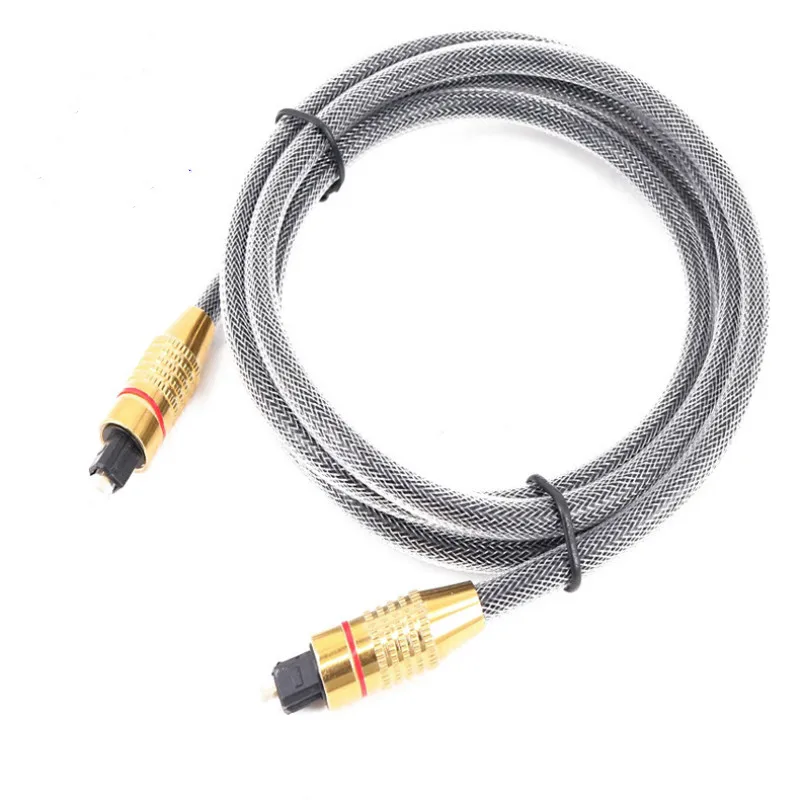 Цифровой оптический аудио кабель Toslink 1 м 3 SPDIF коаксиальный для усилителей Blu Ray
