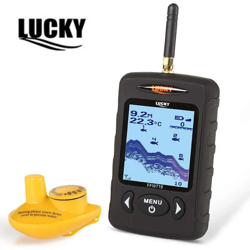 

Fish Finder Sounder Wireless Sonar Fishing Underwater Fishfinder Deeper Depth For Detector Radar lcd fishing finders