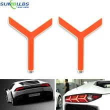 Лампа заднего хода Lamborghini 2 шт./лот светодиодная лампа красного