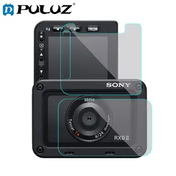 

PULUZ Front Lens & Back LCD Display Flexible Anti-fingerprint AF HD Film for Sony RX0 II Camera Screen Protector Accessories