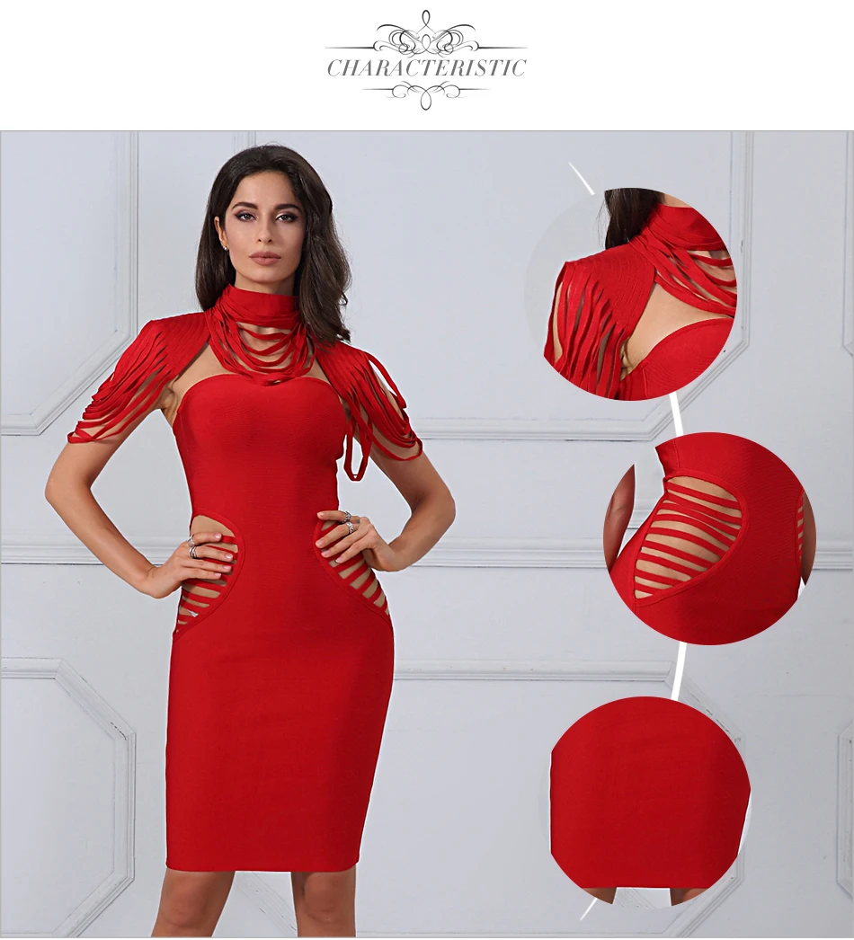Женское облегающее платье ADYCE, красное клубное платье мини без рукавов с разрезами, вечерние праздничные платья, лето