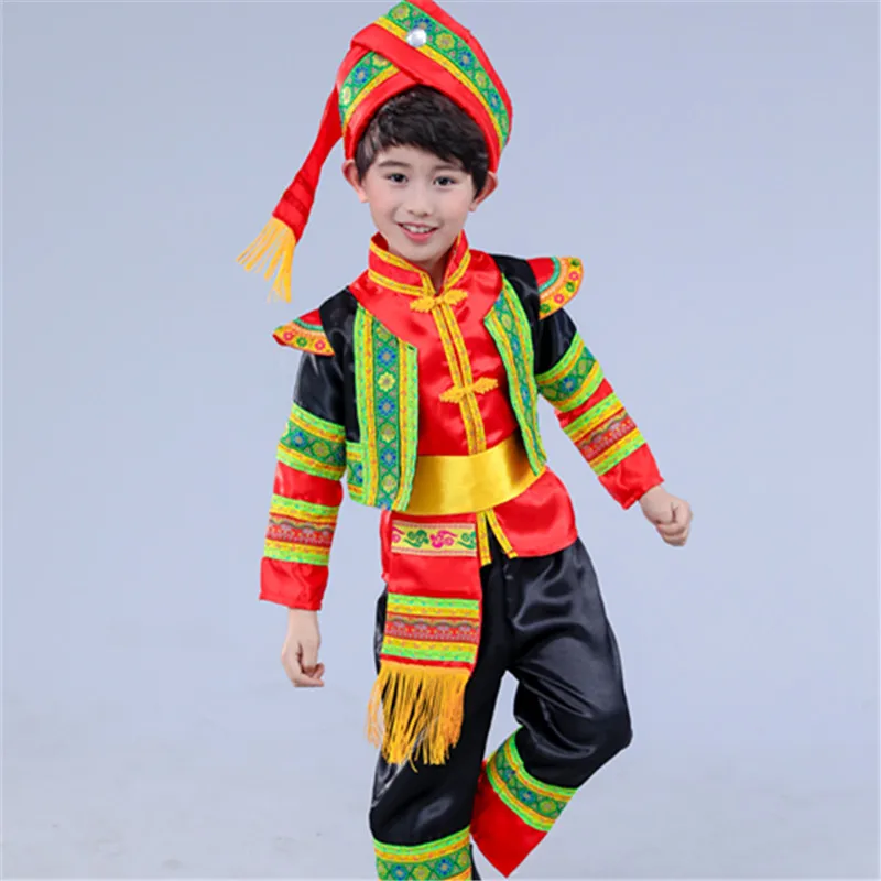 Buy chinese national costume for boys performance