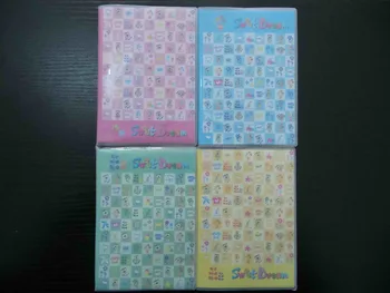 

New arrival Lovely cute easily taken 4 colors/set diary notebook school supplies office stationery notepad free shipping