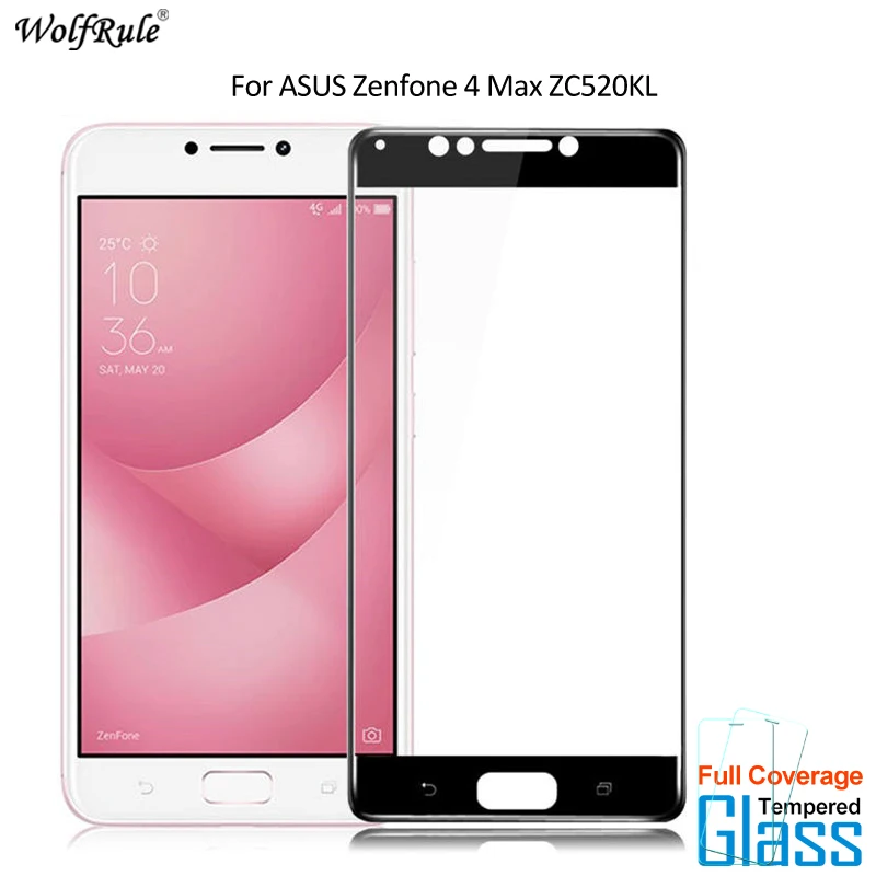Защитное стекло закаленное 2.5D для ASUS Zenfone 4 Max ZC520KL | Мобильные телефоны и