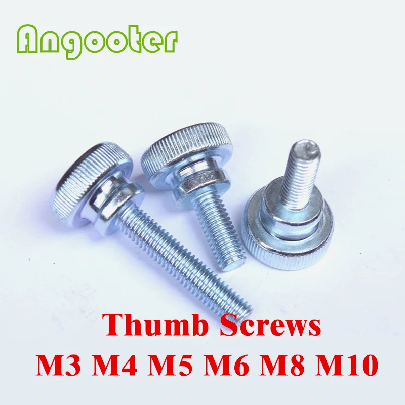 10 шт. GB834 Углеродистая Сталь M6 * 8 12 14 16 18 20 25 30 35 40 накатанный винт с плоской головкой