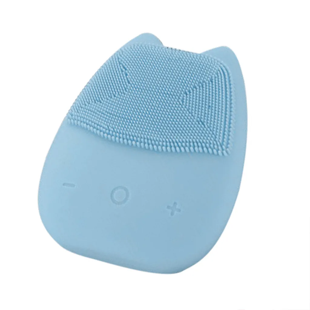 Устройство для очищения лица 1 шт. силиконовая щетка для чистки лица Уход за кожей очищающее устройство прибор для ухода за лицом Apr12