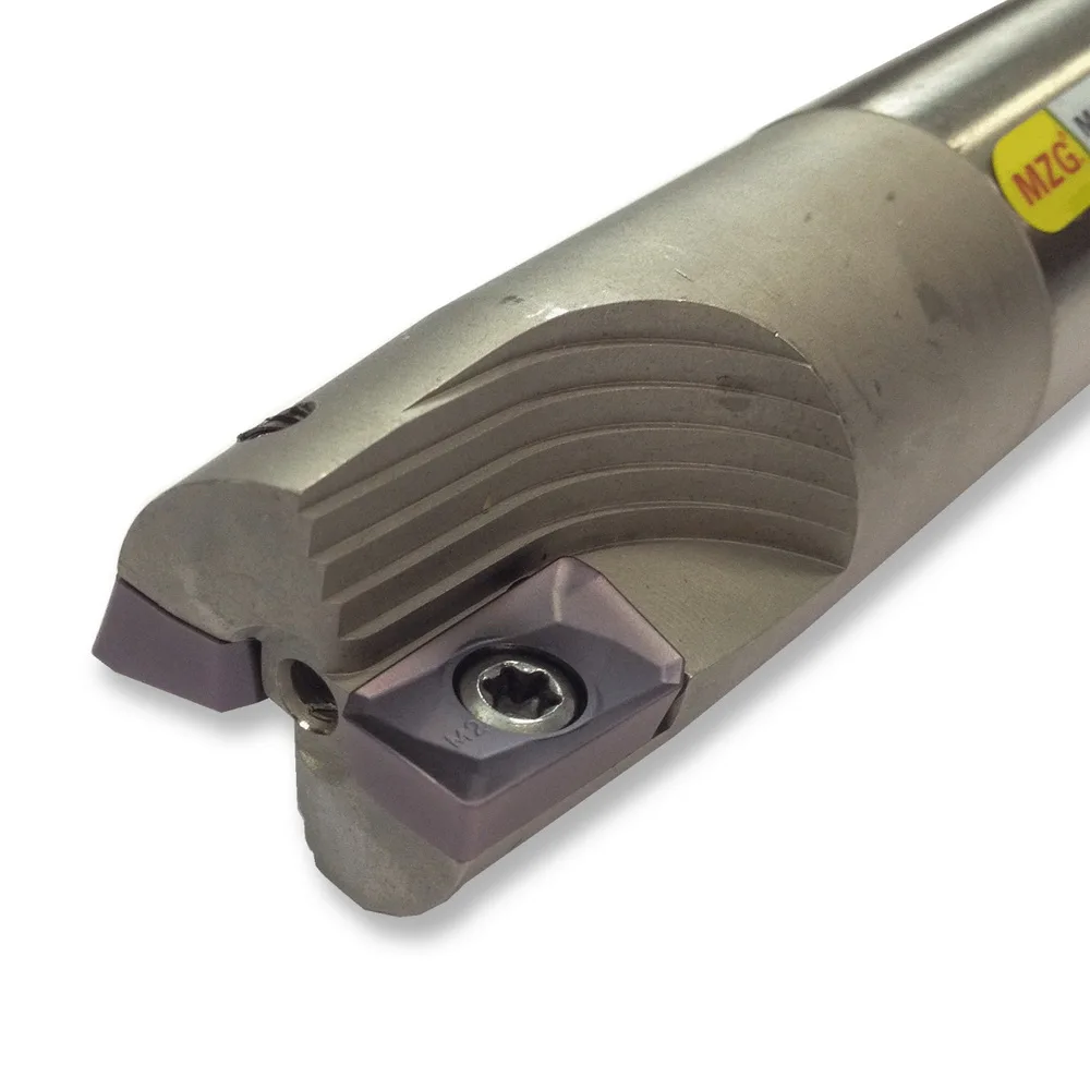 

MZG BAP400RC25-26-150-2T Two Inserts Clamped Machining Cutting End Mill Shank Shoulder Right Angle Precision Slot Milling Cutter
