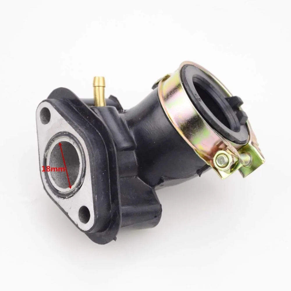 Впускной коллектор GOOFIT для GY6 49cc 50cc мопеда ATV Tank Sunl Taotao P091 014 1|gy6 intake|gy6 intake manifoldintake