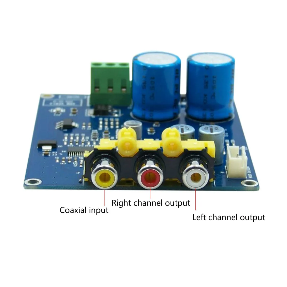 Aiyima CS8416 CS4398 декодер плата DAC USB коаксиальный 24 бит/192 к Dual AC12V Diy|Усилители мощности|