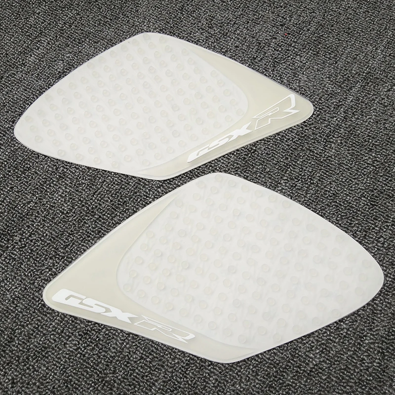 MTCLUB GSXR GSX-R 10000 Black Transparent Anti slip Fuel Tank Pad Side Gas Knee Grip Traction Pads For Suzuki GSXR1000 2007 2008 (1)