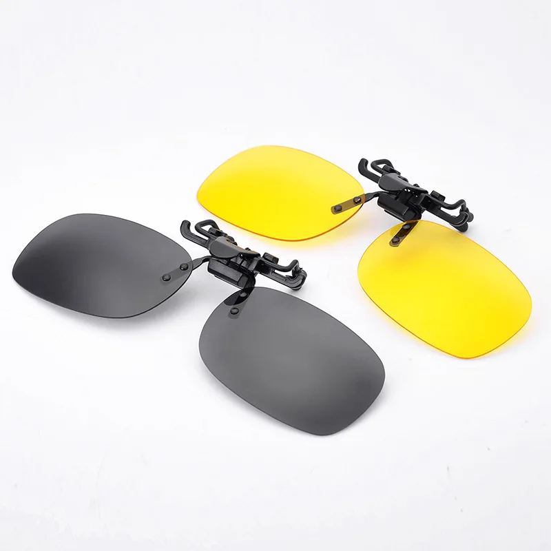 Модные поляризованные солнцезащитные очки с клипсой на близорукость очки для вождения для путешествий ночного видения легко флип солнцезащитные очки Oculos