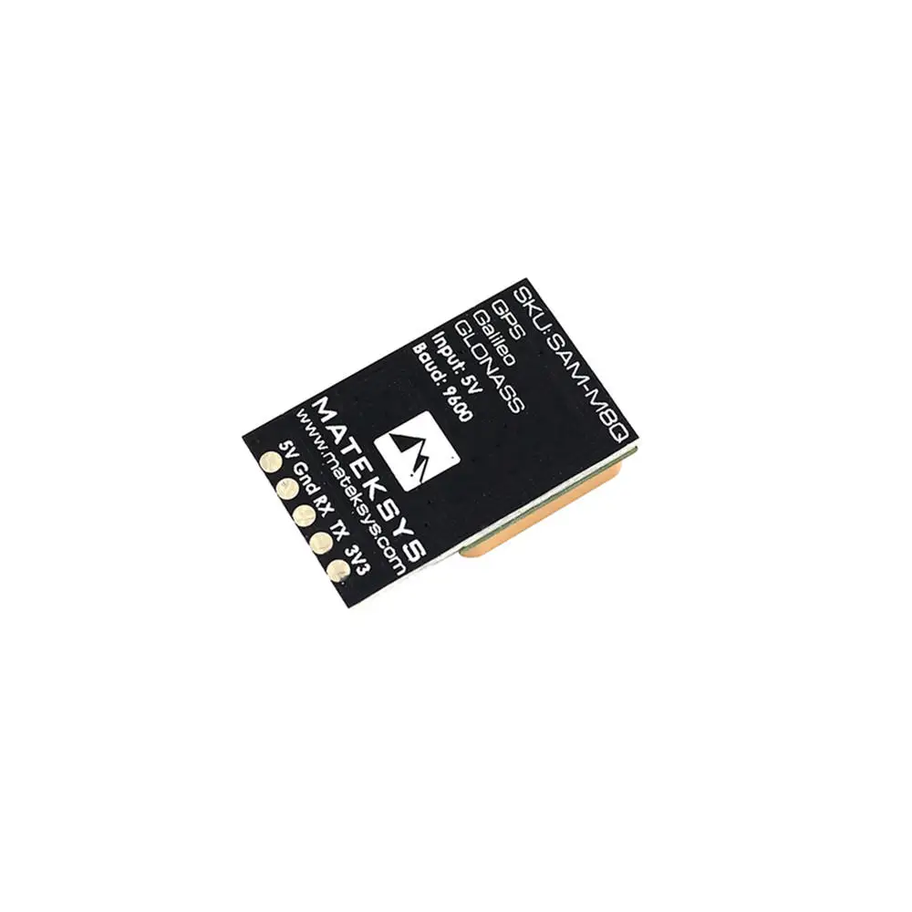 Matek System Ublox SAM-M8Q gps модуль поддержка GLONASS Galileo QZSS SBAS для радиоуправляемого дрона FPV