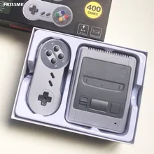 Новая версия Мини ТВ Портативный игровой плеер семейная игровая консоль Встроенный 400 классические игры PAL& NTSC двойной Геймпад контроллер