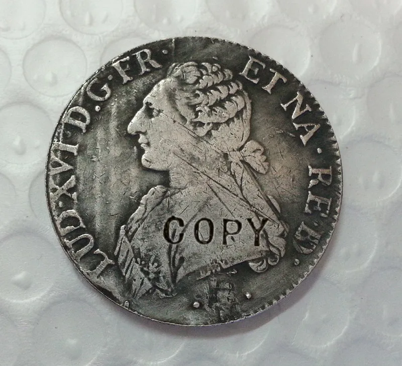 1776 FRANCE LOUIS XVI copy coins commemorative coins replica coins medal coins collectibles ...