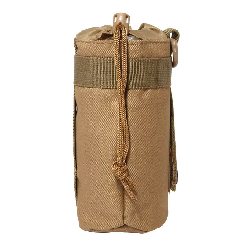 

Safe Tactical Water Bottle Pouch Military System Kettle Bag Camping Hiking Travel Survival Kits Holder Outdoors Tools