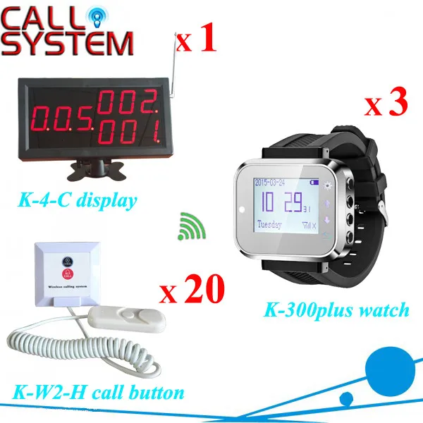 K-4-C+300PLUS+W2-H 1+3+20 Hospital nurse call system