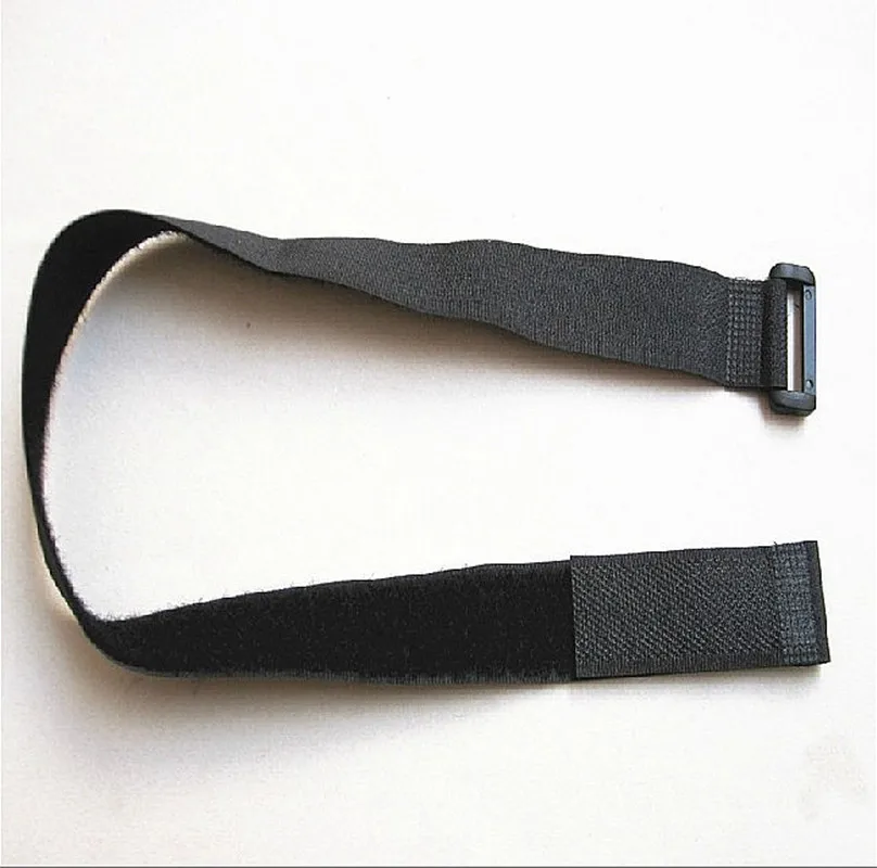 Strap com Botão de Plástico Mágica com Fivela Freeshipping Lote 2.5cm x 300mm Fita Mágica Cabo Tie Nylon Hook & Loop 25 Pçs –