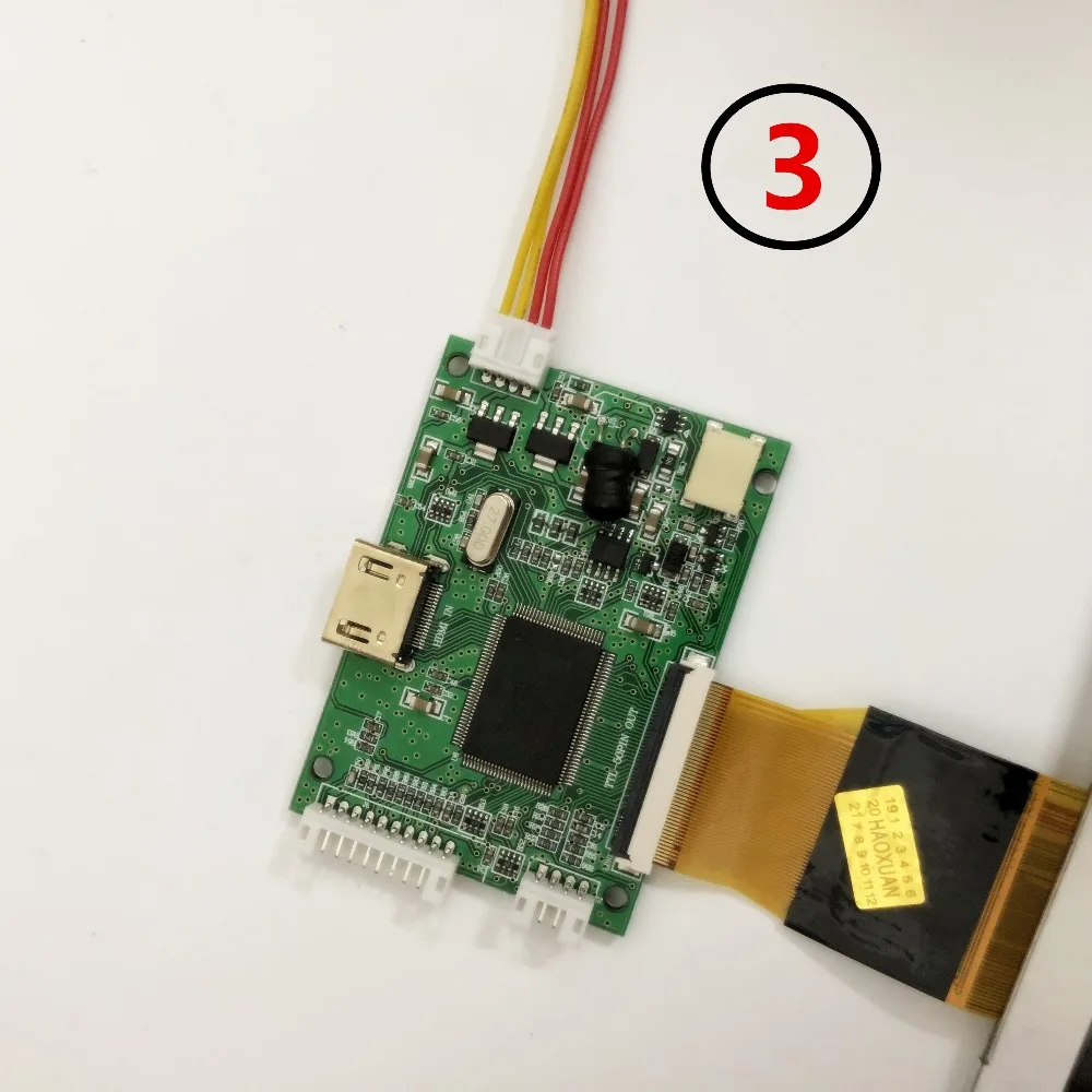 7 дюймов 600*1024 HDMI экран ЖК дисплей с драйвер платы мониторы для Raspberry Pi банан/Оранжевый Мини компьютер